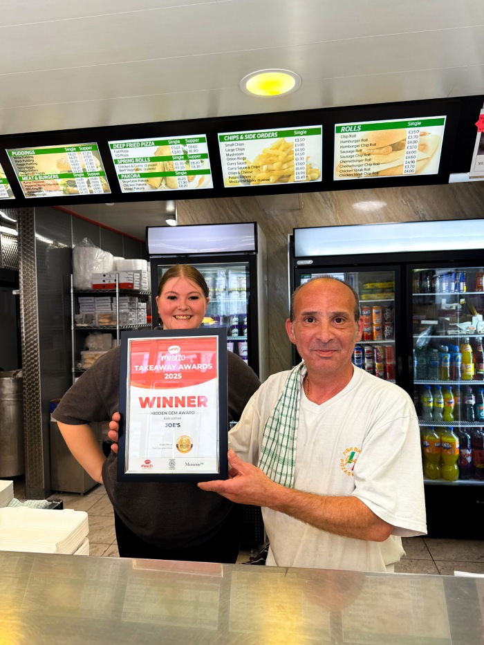 Joe's Tranent Italian fish and chips bar fish and chips